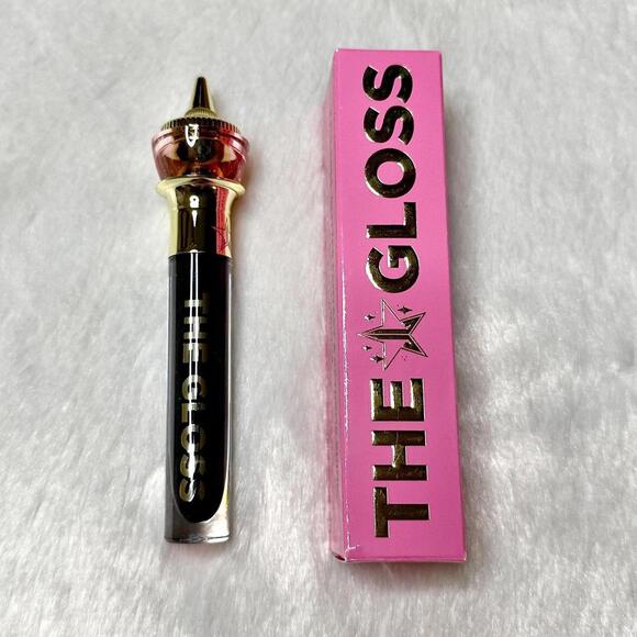 NIB Jeffree Star Midnight Lick The Gloss Lip Gloss Black 4.5 ml - Picture 3 of 9